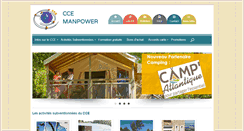 Desktop Screenshot of ccemanpower.com